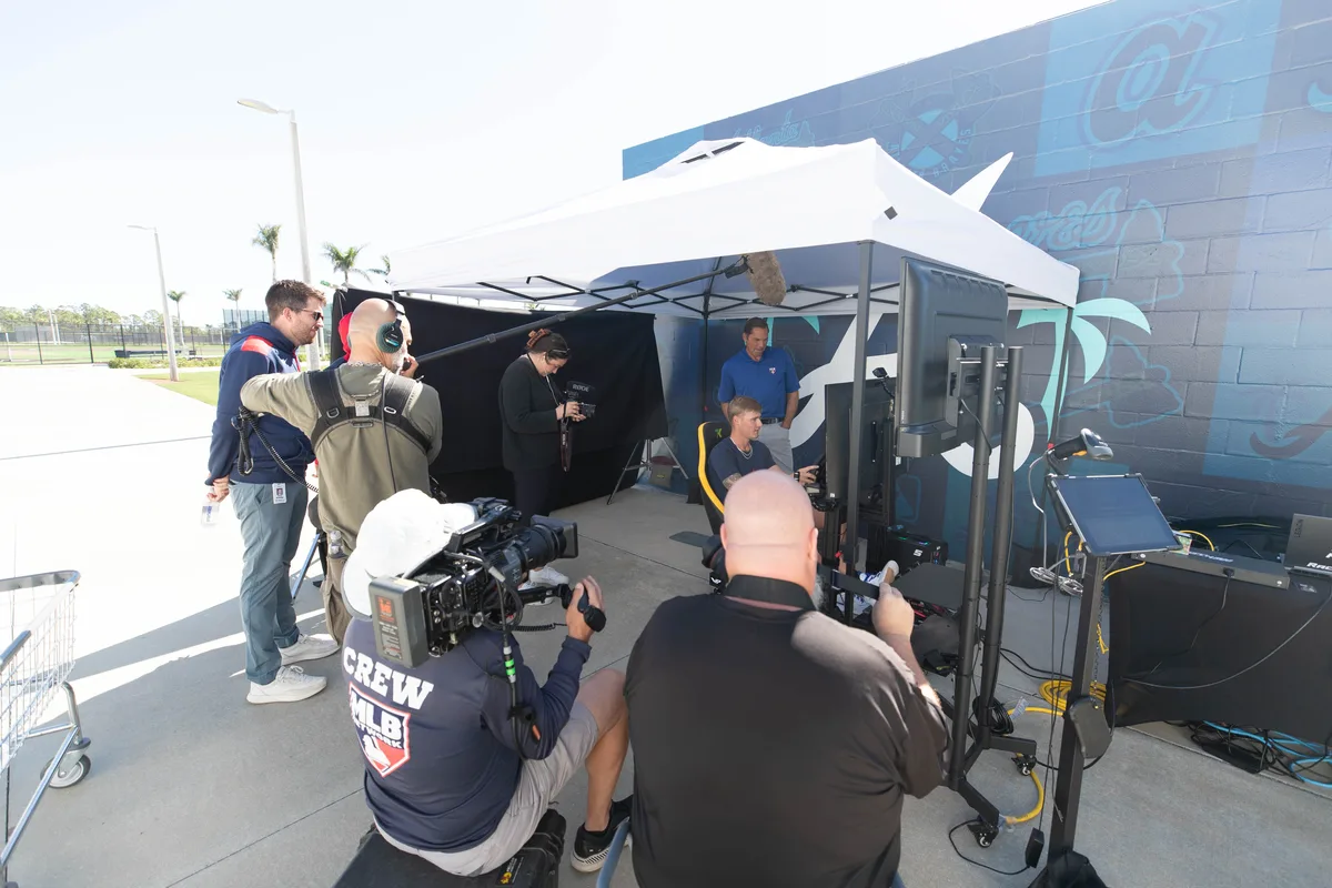 Braves event sim racing